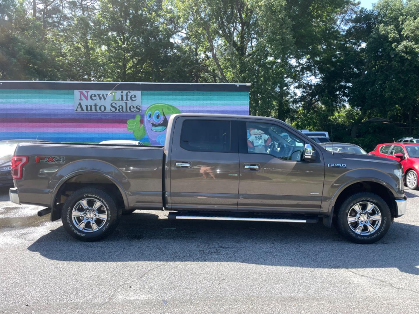 2015 GRAY FORD F-150 lariat (1FTFW1EG0FK) with an 3.5L engine, Automatic transmission, located at 5103 Dorchester Rd., Charleston, SC, 29418-5607, (843) 767-1122, 36.245171, -115.228050 - Beautiful Interior with Leather, Navigation, Backup Camera, Sony Sound System with CD/AUX/USB/Sat/Bluetooth, Dual Climate Control, Power Everything (windows, locks, seats, mirrors), Heated/Cooled/Memory Seats, Rear Heated Seats, Rear Power Inverter, Tow Package with Brake Assist, Push Button Start, - Photo#6